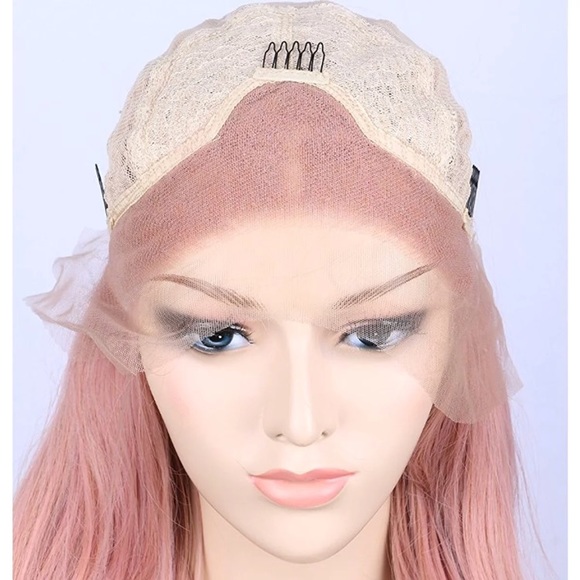 💗GABI PINK Lemonade  22” LACEFRONT Wig *NWT*💗 - Picture 5 of 8